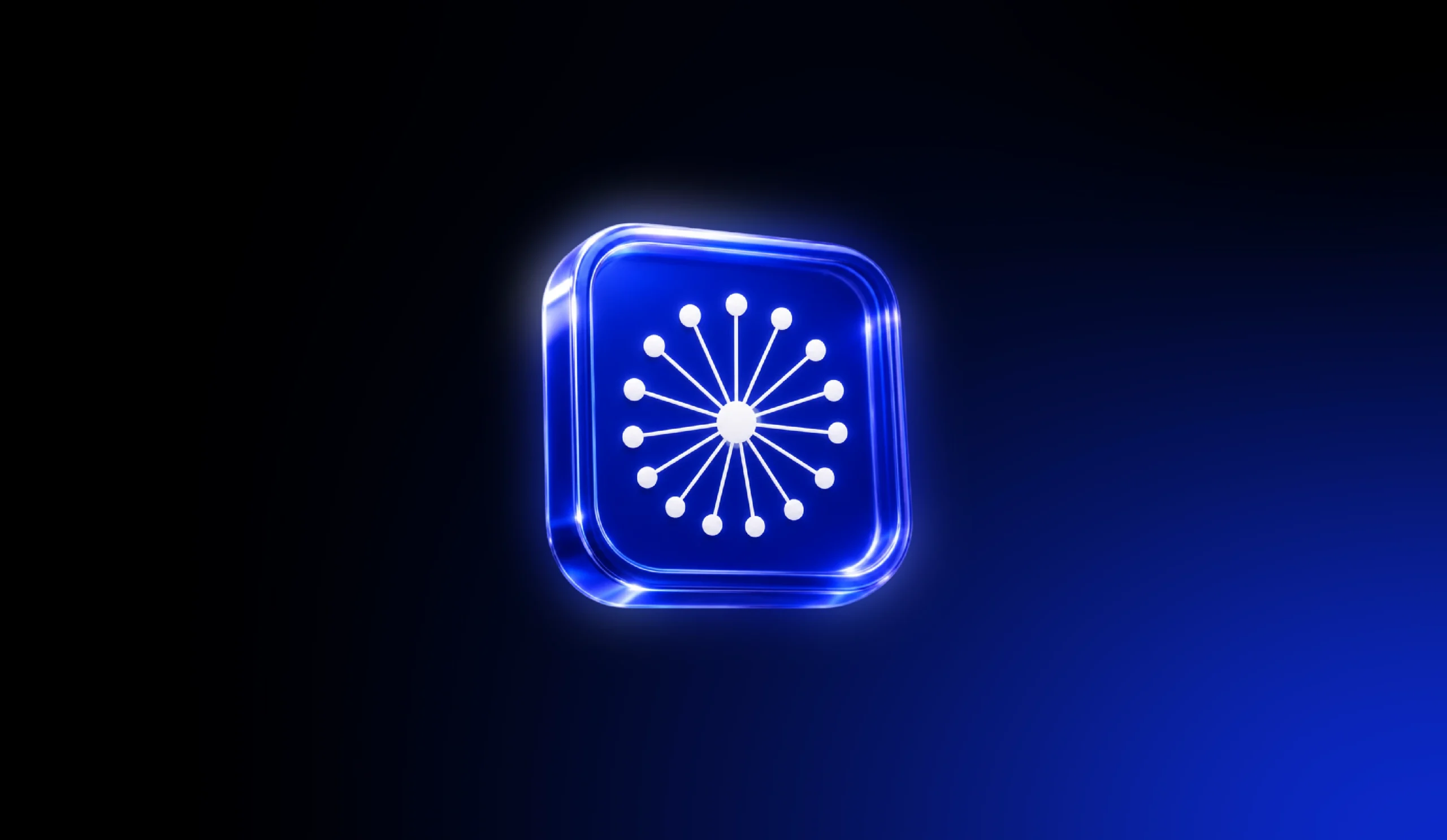 Aster 3D glass app icon