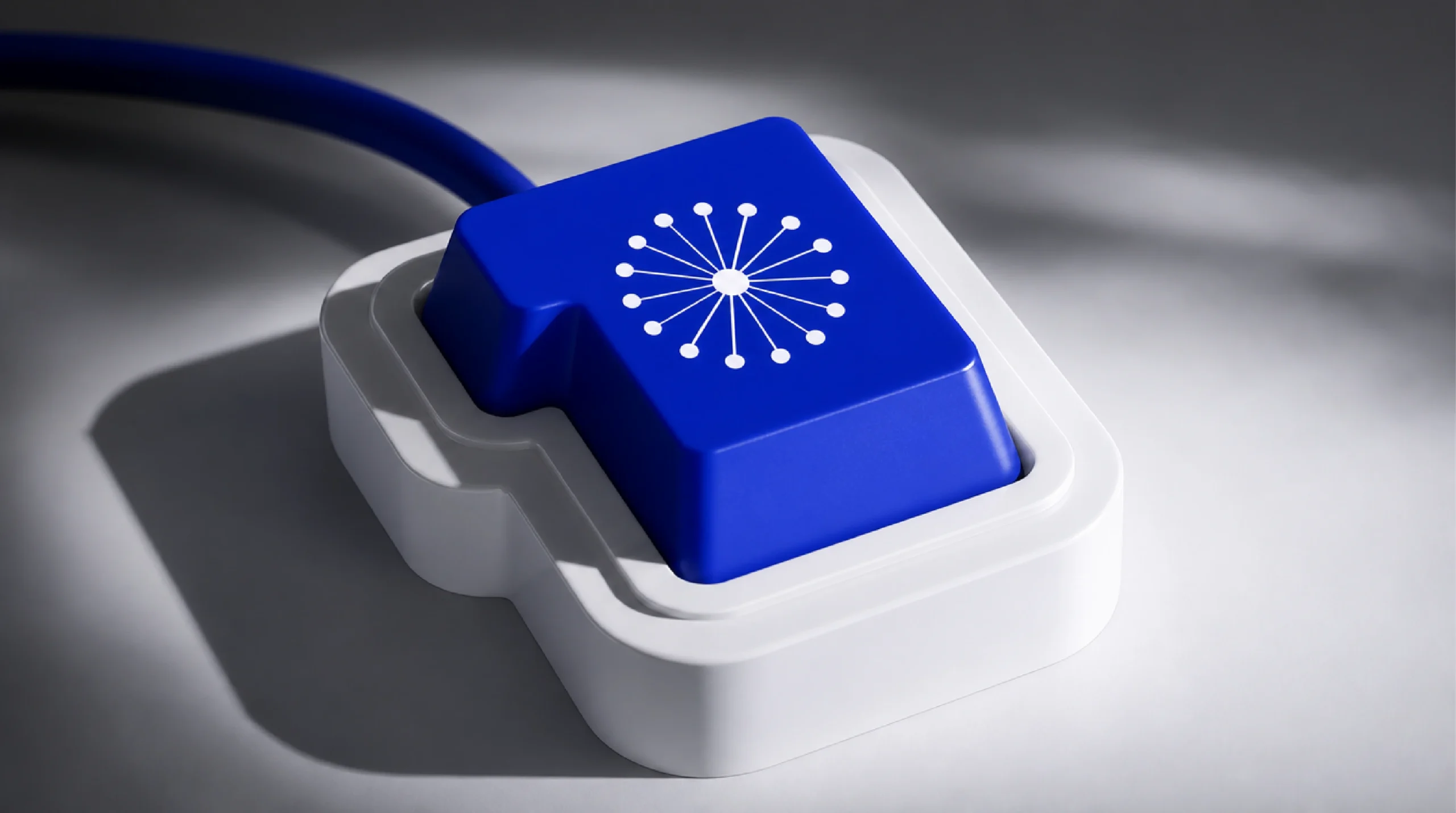 Aster branded keycap