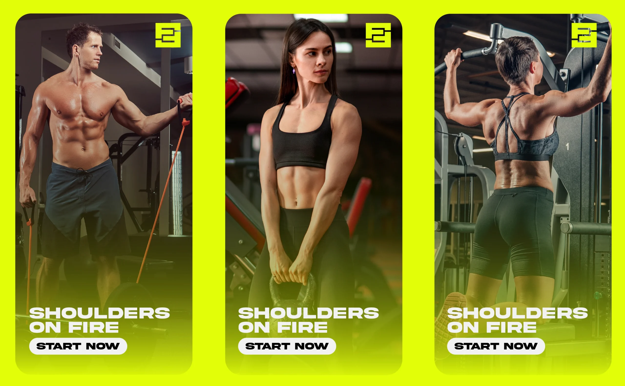 Fitness Freak 2 social media post templates